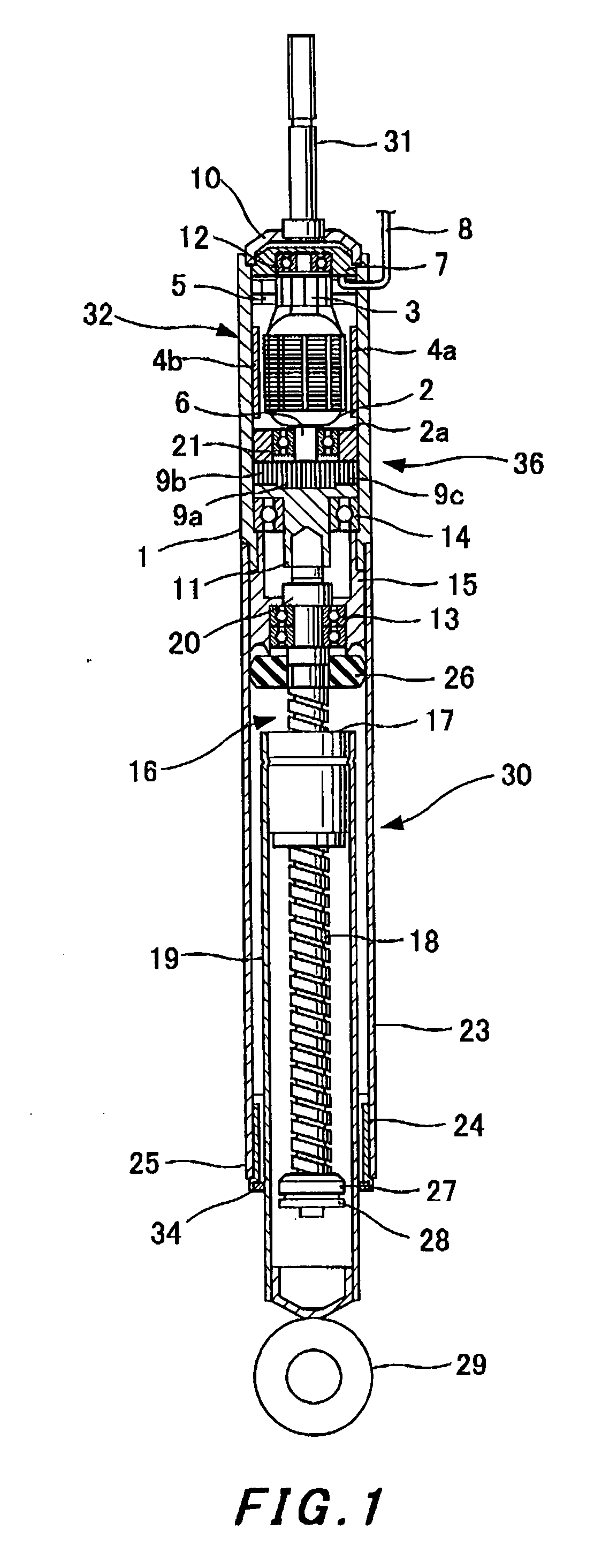 Electromagnetic damper