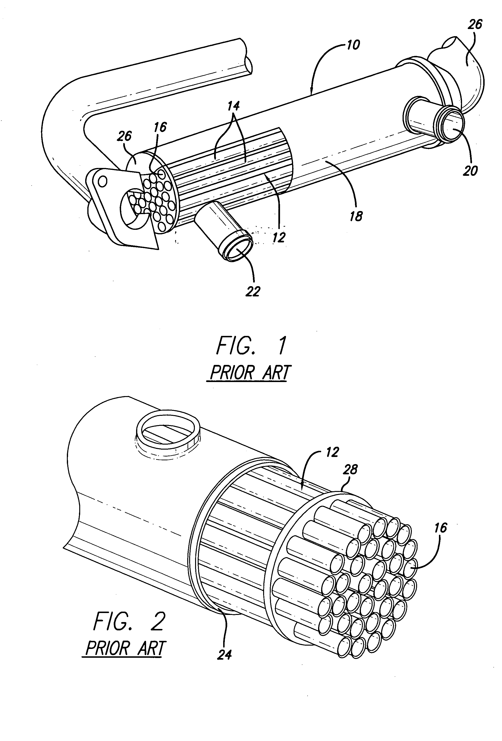 Nested attachment junction for heat exchanger