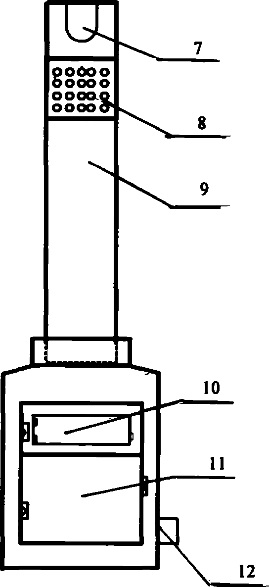 Sound controlled automatic warning device and method for unattended level railway crossing