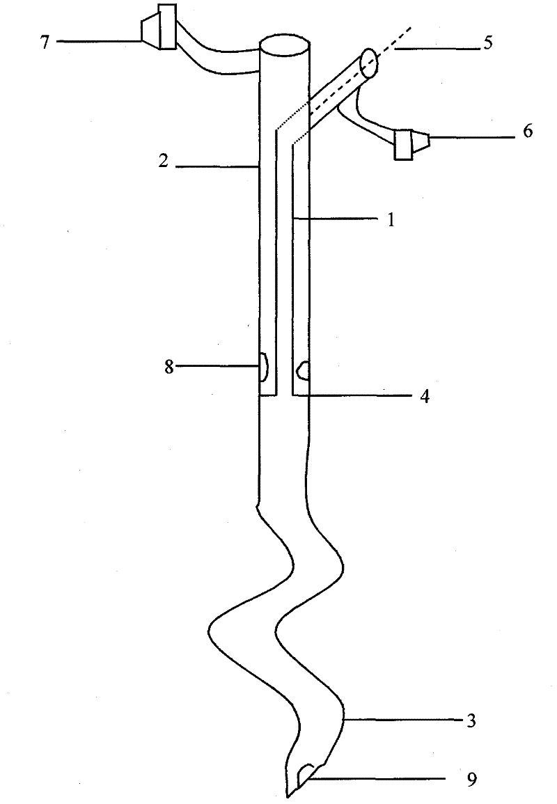 Nasogastric jejunal nutrient tube