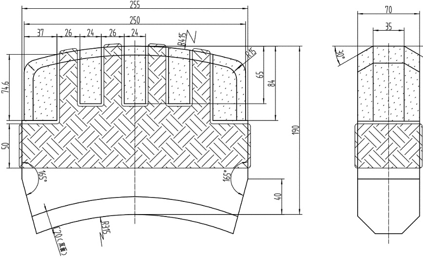 Shield optimization design method for loosening and stripping sandy gravel stratum based on wedge coulter