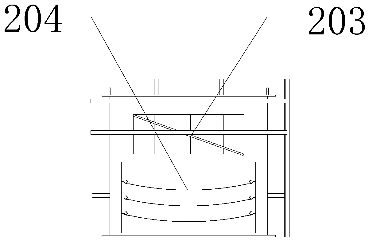 Boarding tower of cruise ship construction tool