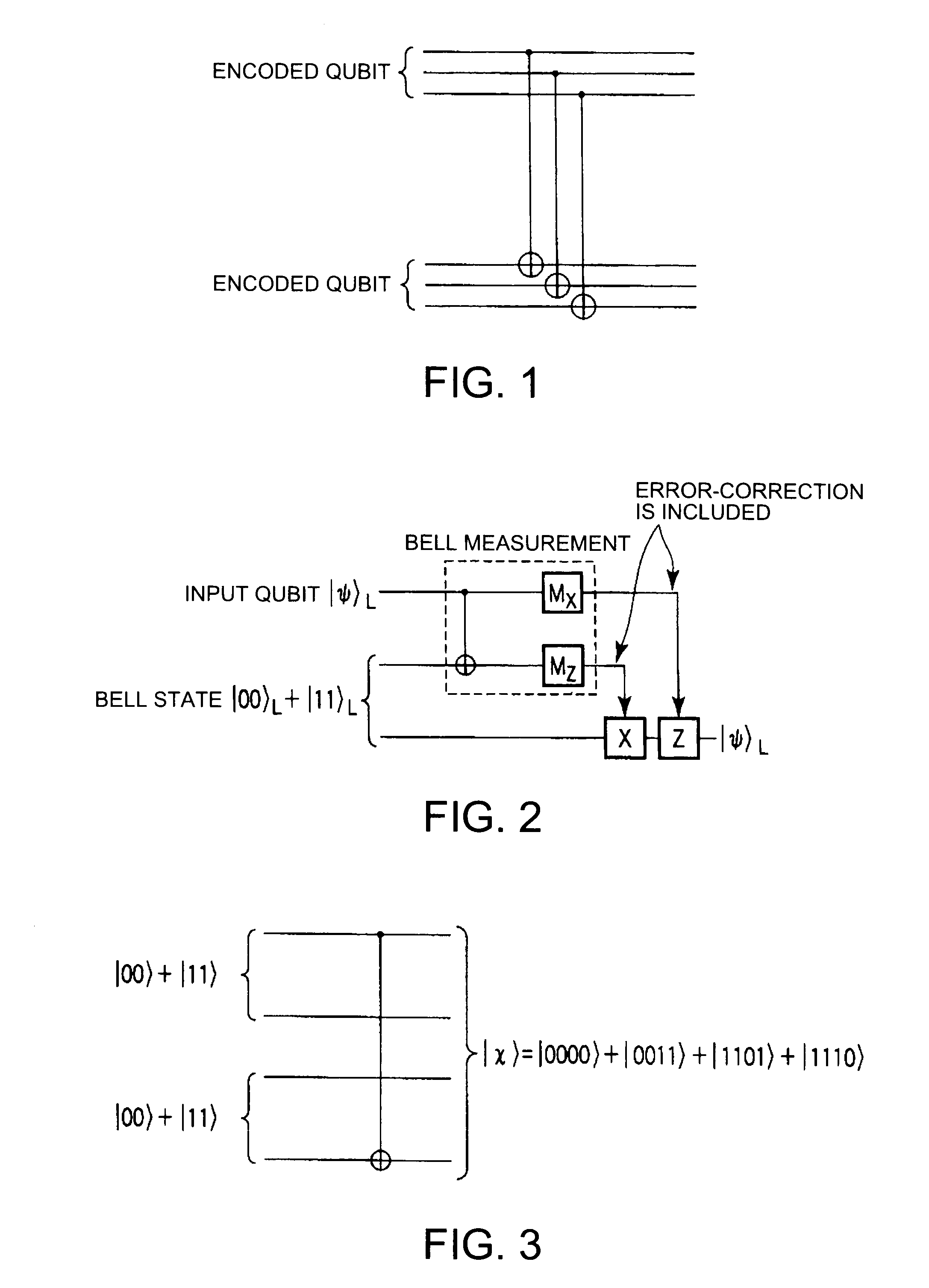 Quantum computing method and a quantum computer