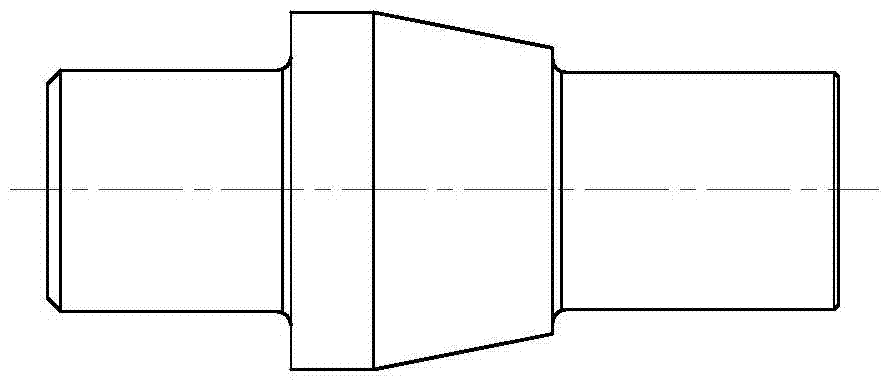 A kind of titanium alloy and its application in processing train connecting parts