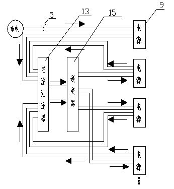 Power aging energy saving system based on electricity feedback