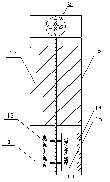 Power aging energy saving system based on electricity feedback