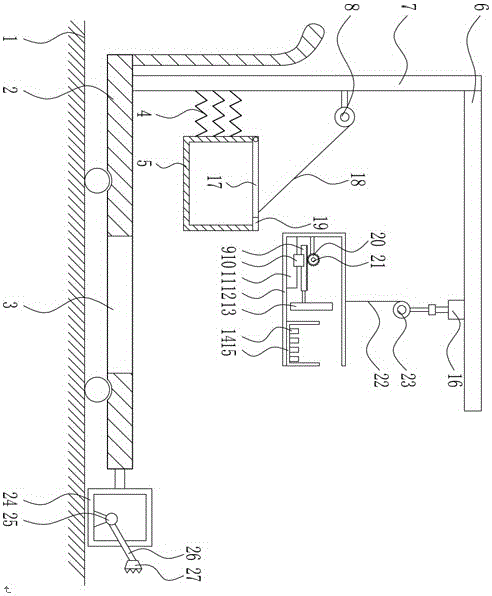 Termite-expelling device for garden trees