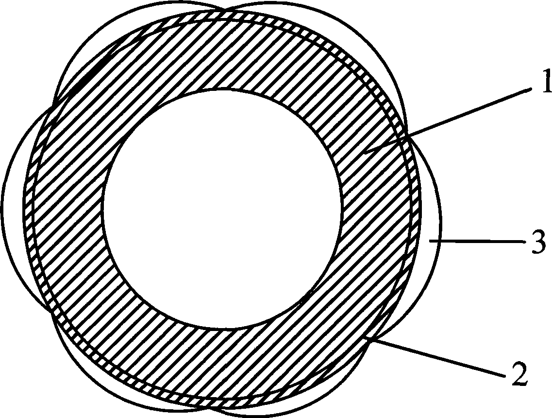 Suppressing vibration method for marine riser vortex-induced vibration and suppressing vibration apparatus thereof