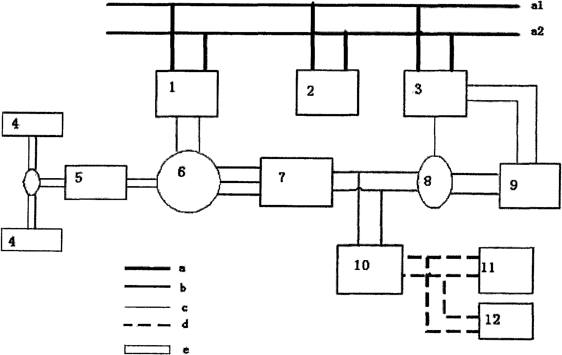 Control system of high-voltage battery and control method thereof