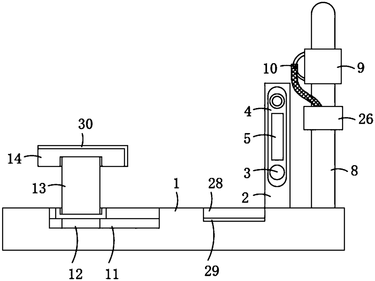 Squat training assisting device for fitness room