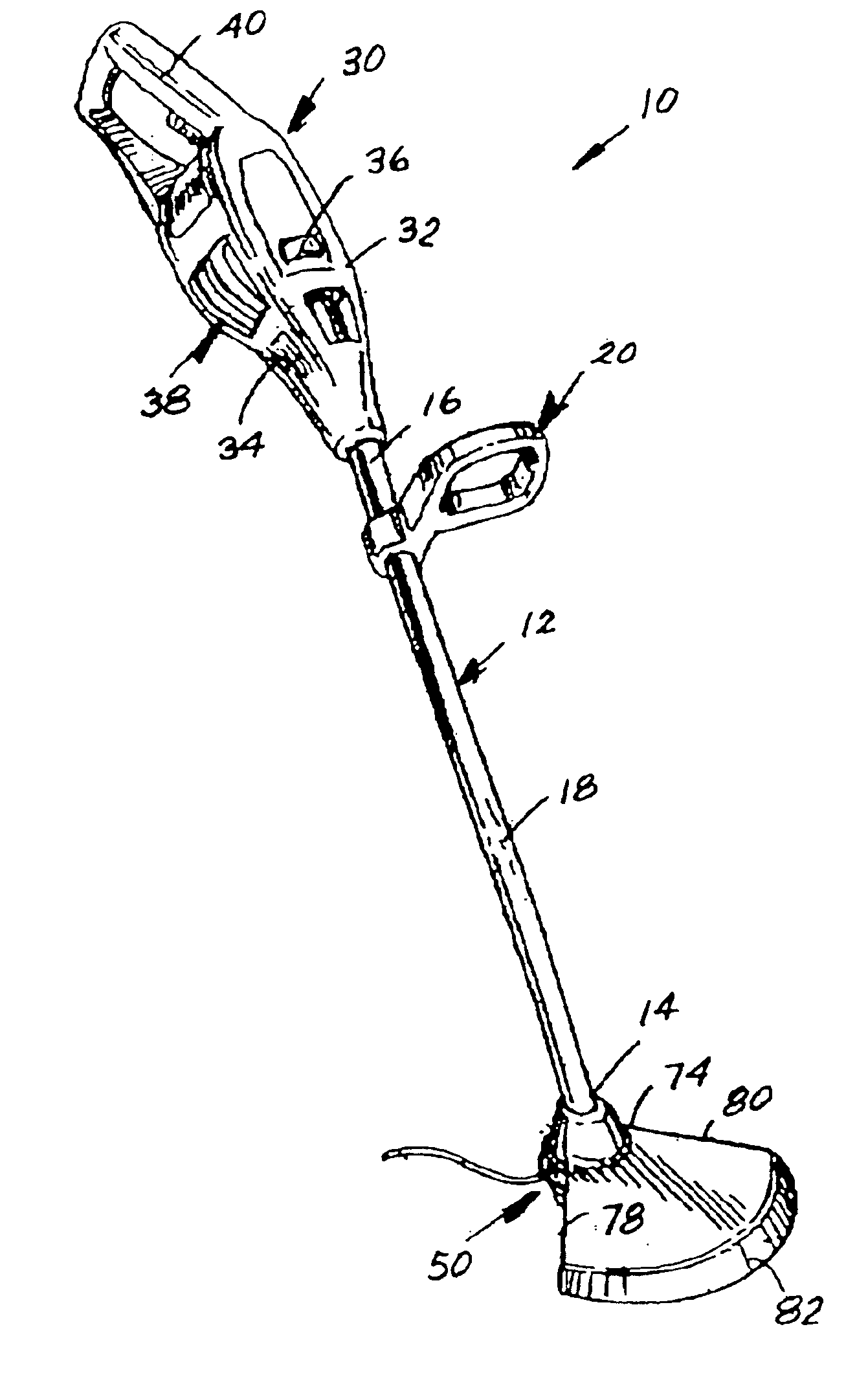 Wheeled string trimmer