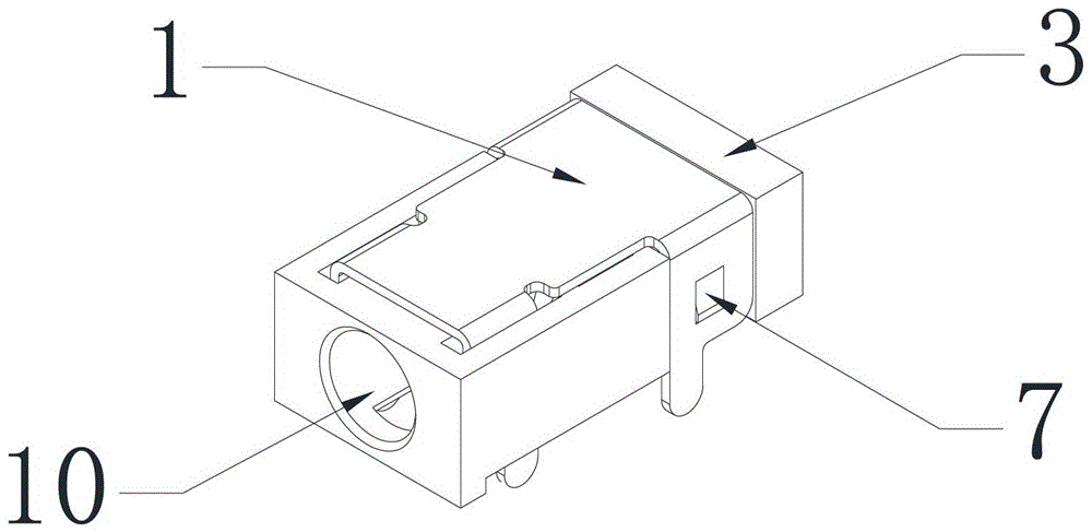 A kind of preparation method of power socket and power socket