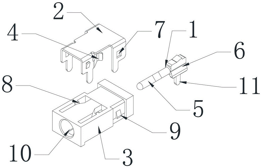 A kind of preparation method of power socket and power socket