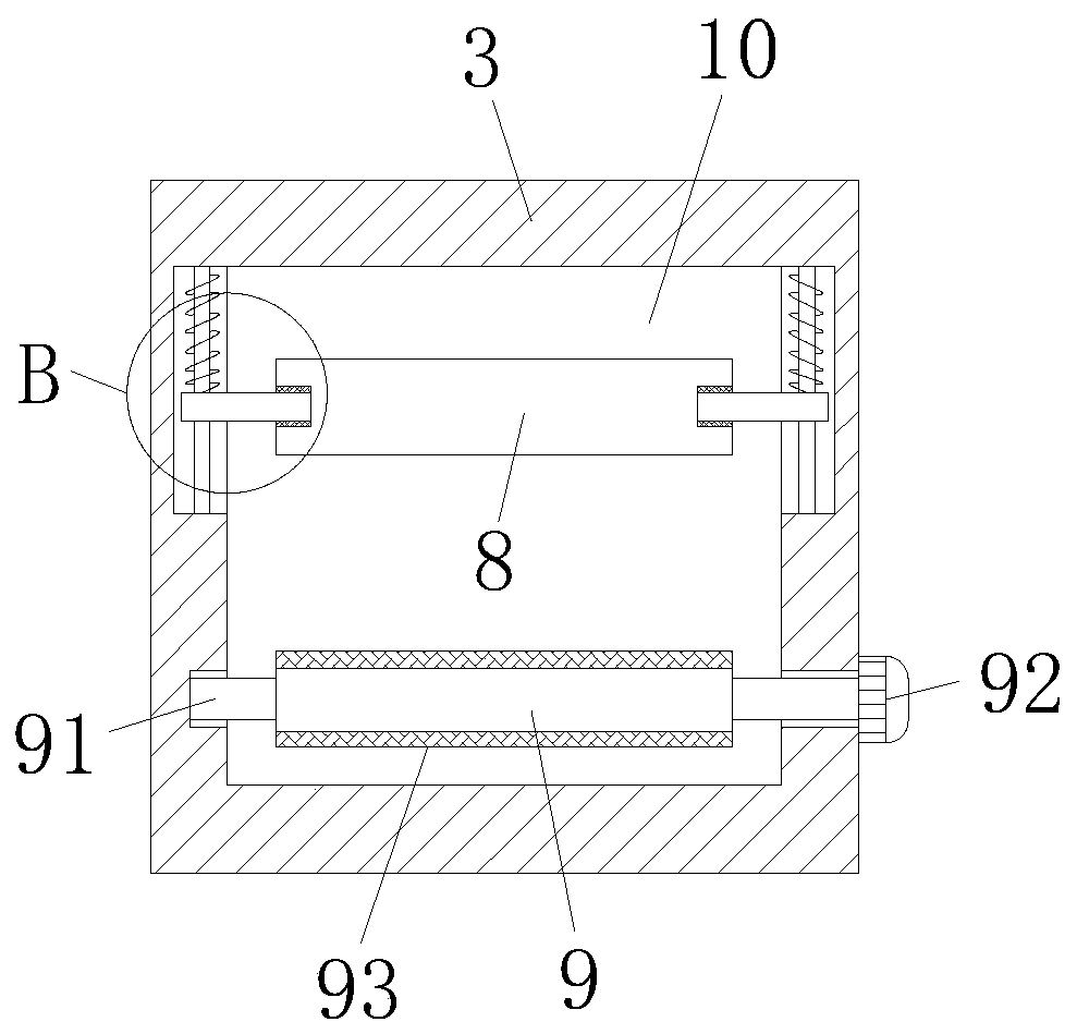 Molding cooling device for processing outer insulating layer of power cable