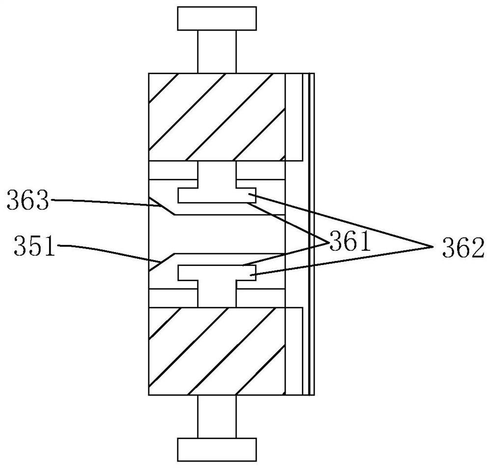 Cutting device for straightening and cutting machine