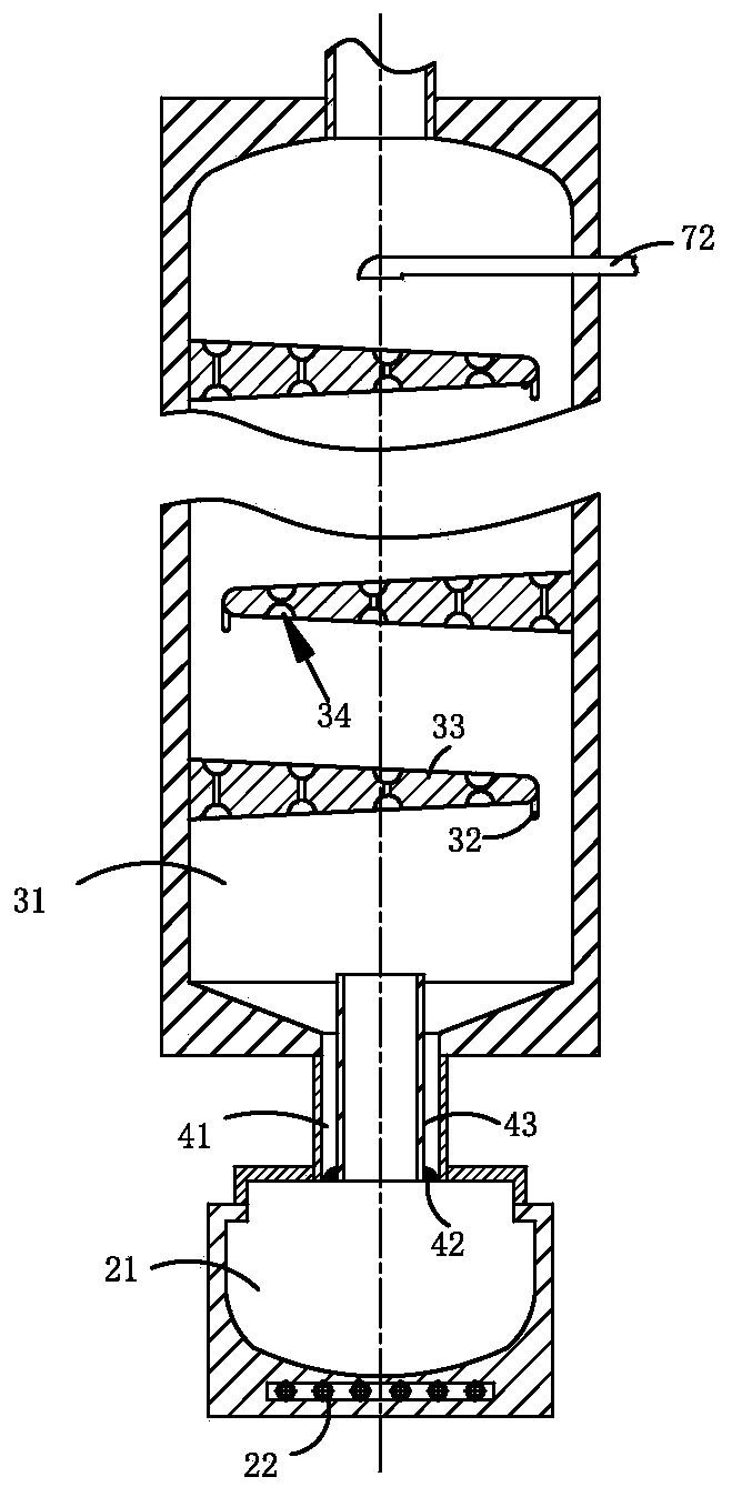 Formaldehyde rectifying tower