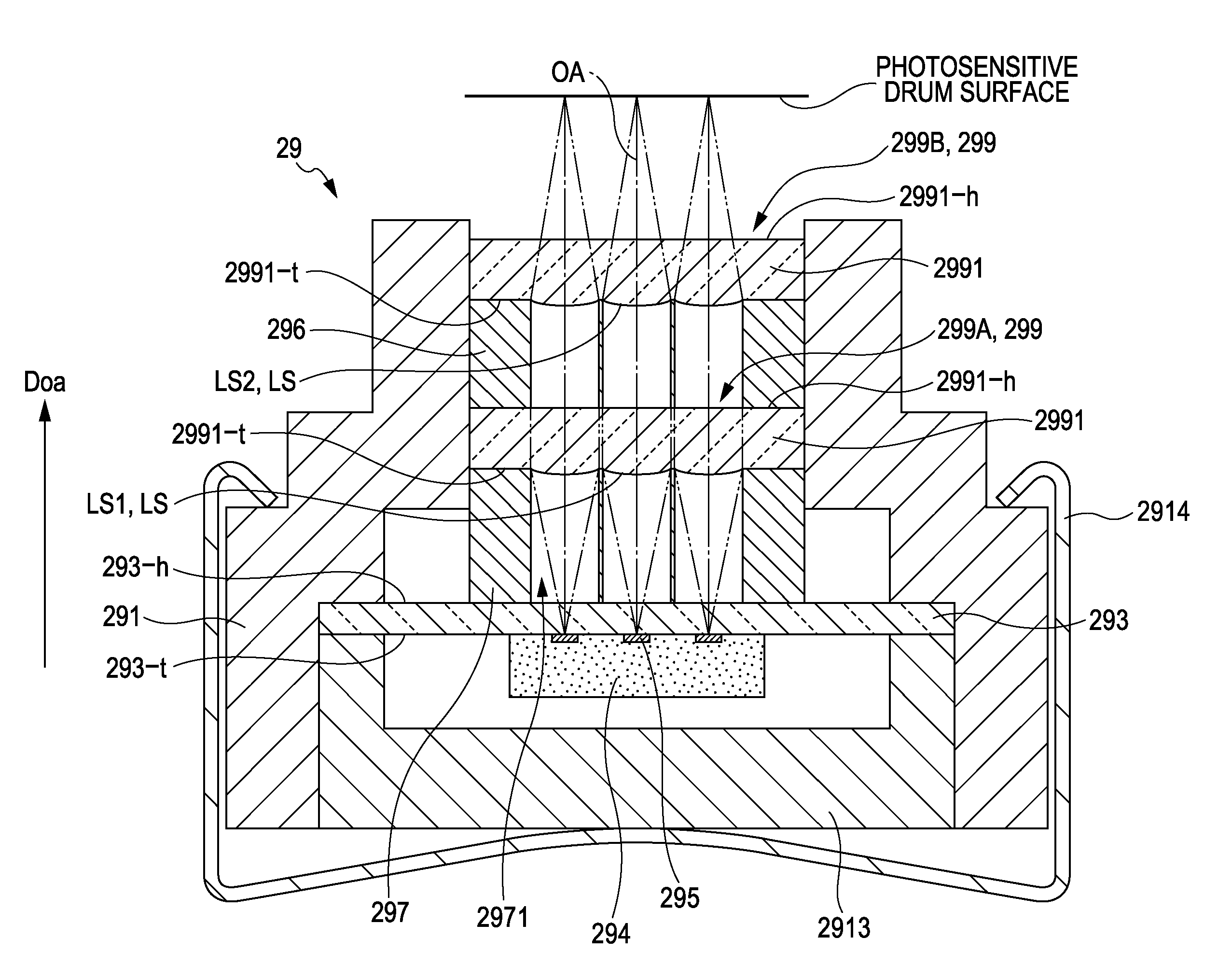 Exposure head, exposure head control method, and image forming apparatus