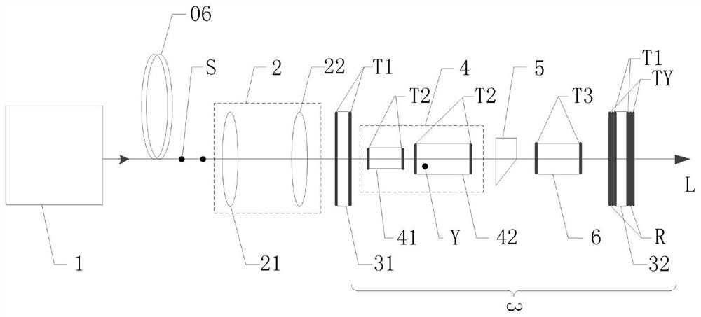 High-power high-energy yellow-light Raman laser system