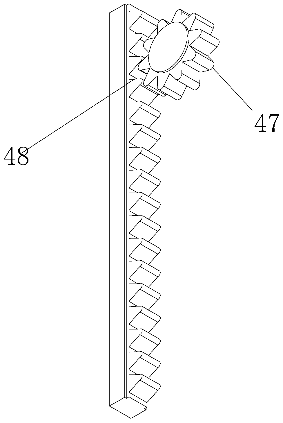 Electroplating device for plastic automobile ornaments