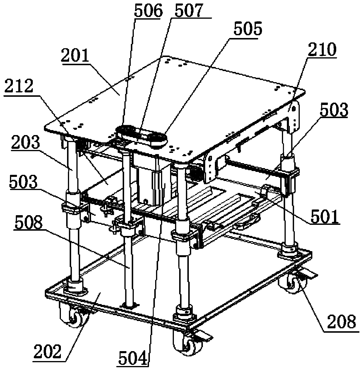 Automatic dish output machine