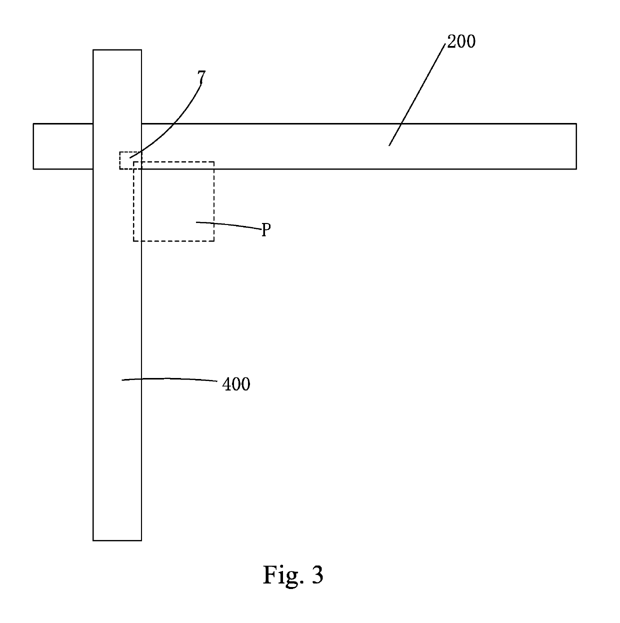 Thin-film transistor having oxide semiconductor channel layer vertically exending along lateral sides of source electrode, separation layer, and drain electrode and array substrate including same