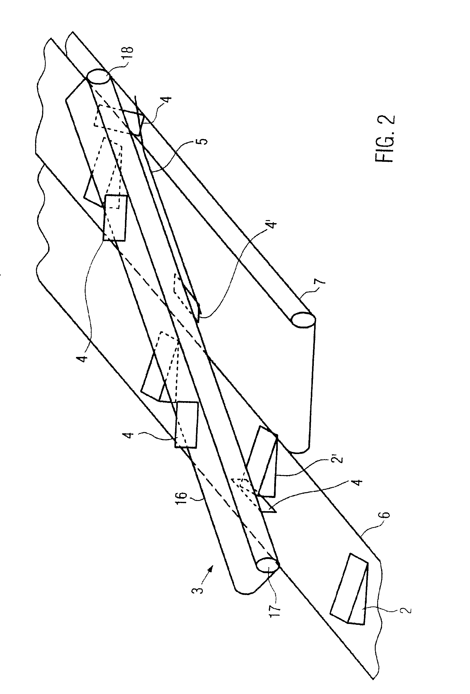 System and method for dividing a flow of objects