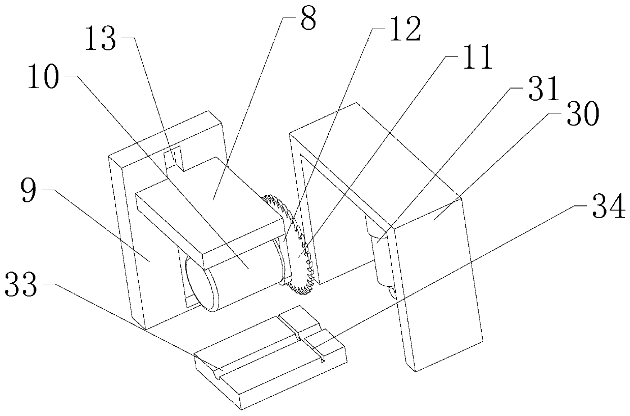 Fixed-length cutting device of communication cable