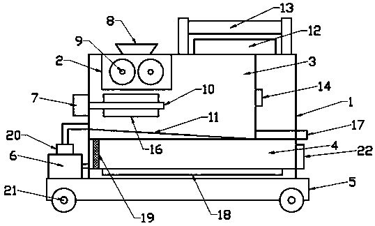 Agricultural straw treatment equipment