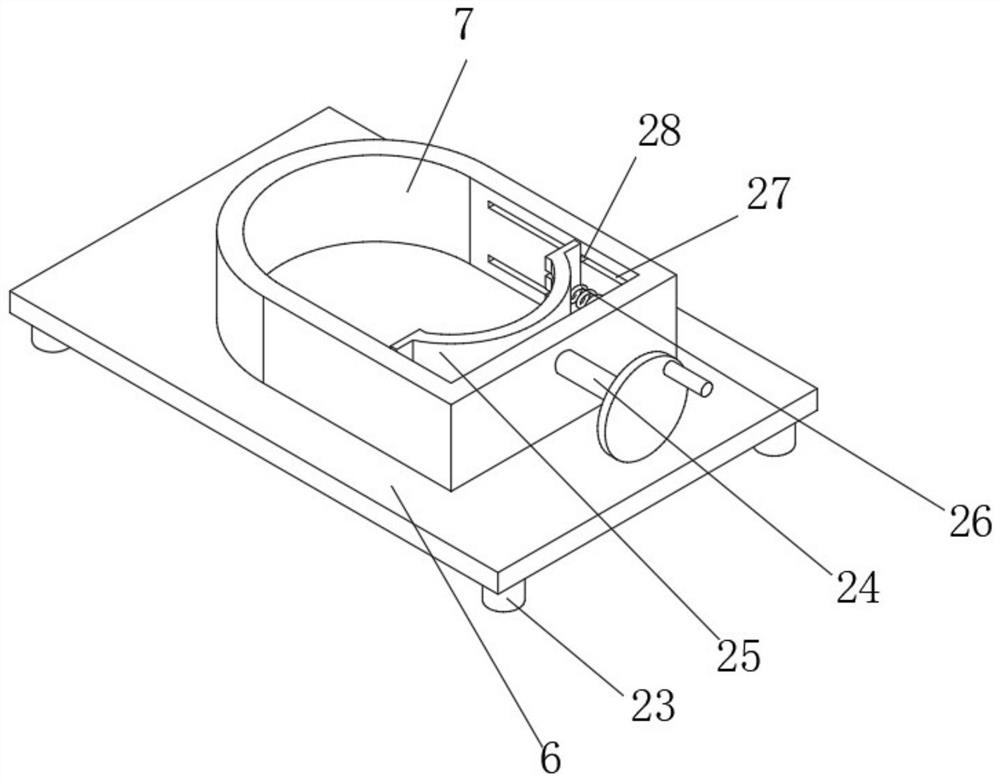 Filling device for fireproof plugging material