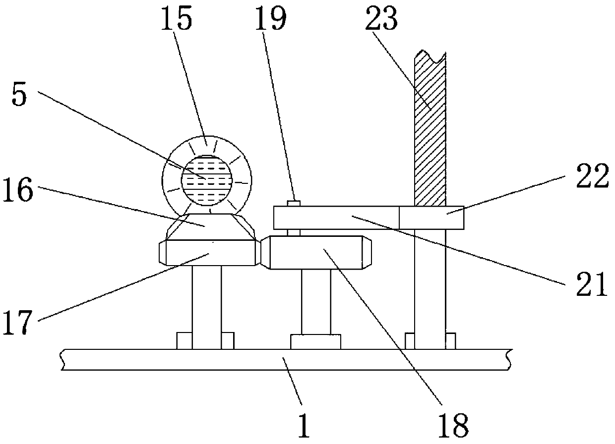 Seedling throwing machine