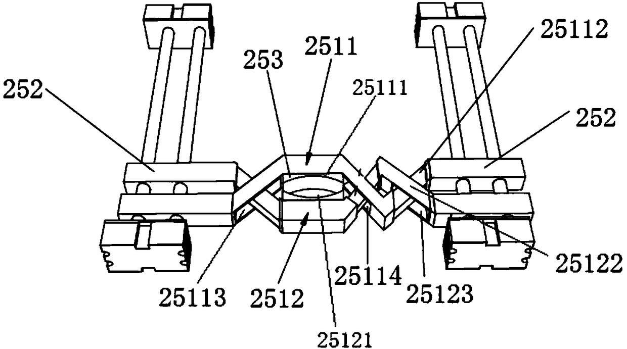 Goods sorting device for production