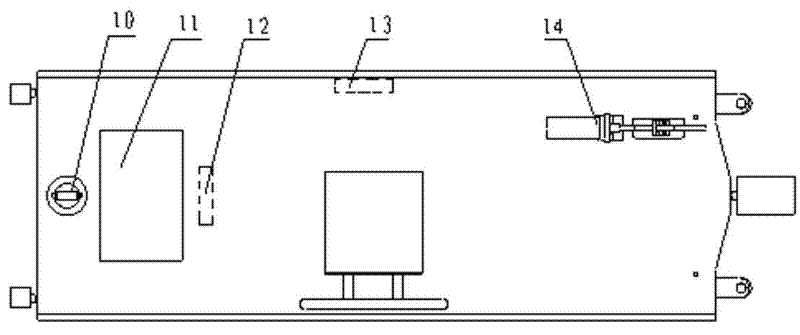 Track geometric state measurement system and method based on multisource information fusion technology