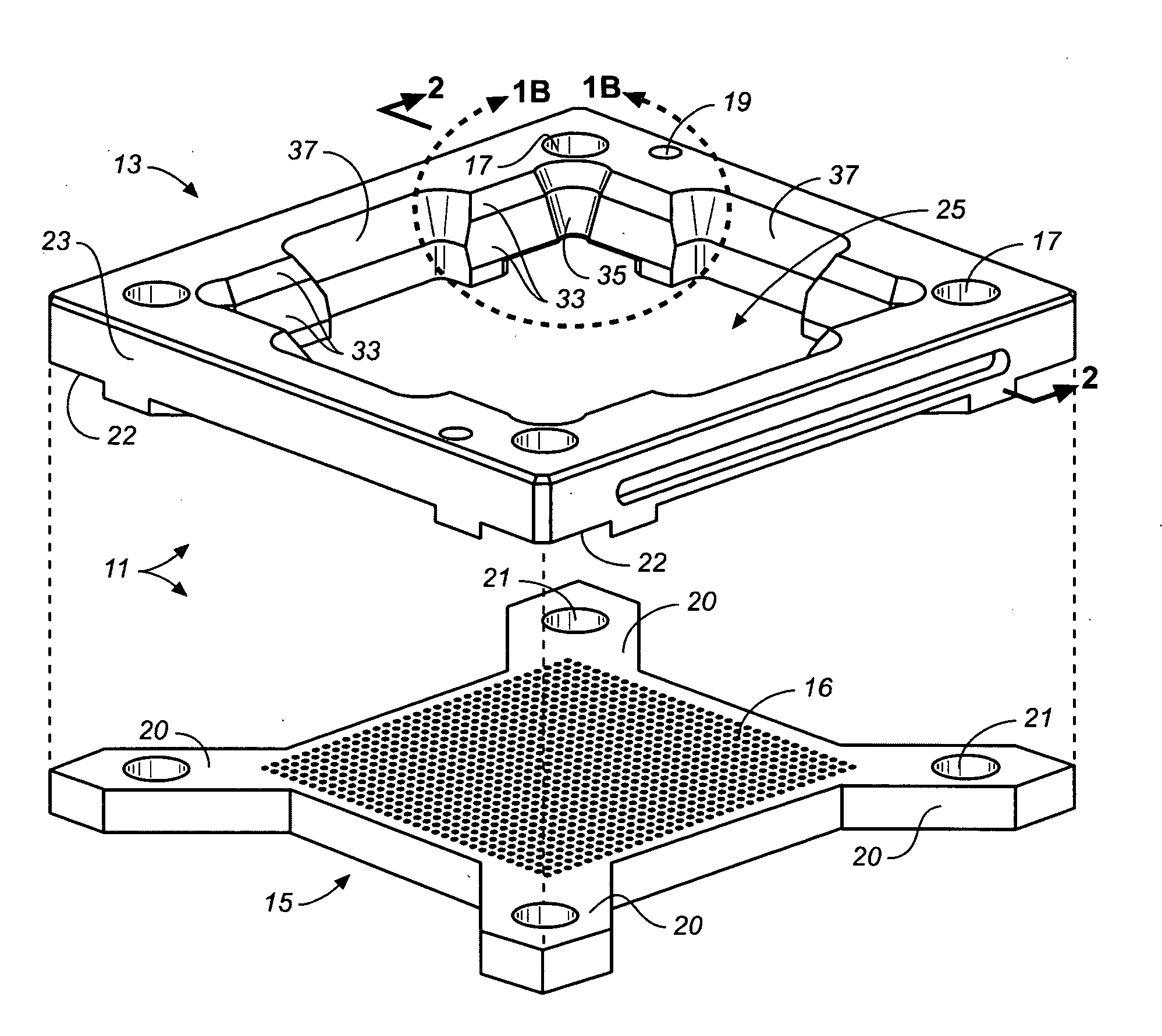 Contactor nest for an IC device and method