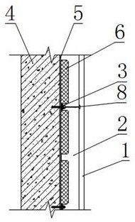 Vacuum compression self-foaming thermal insulation system and construction method thereof