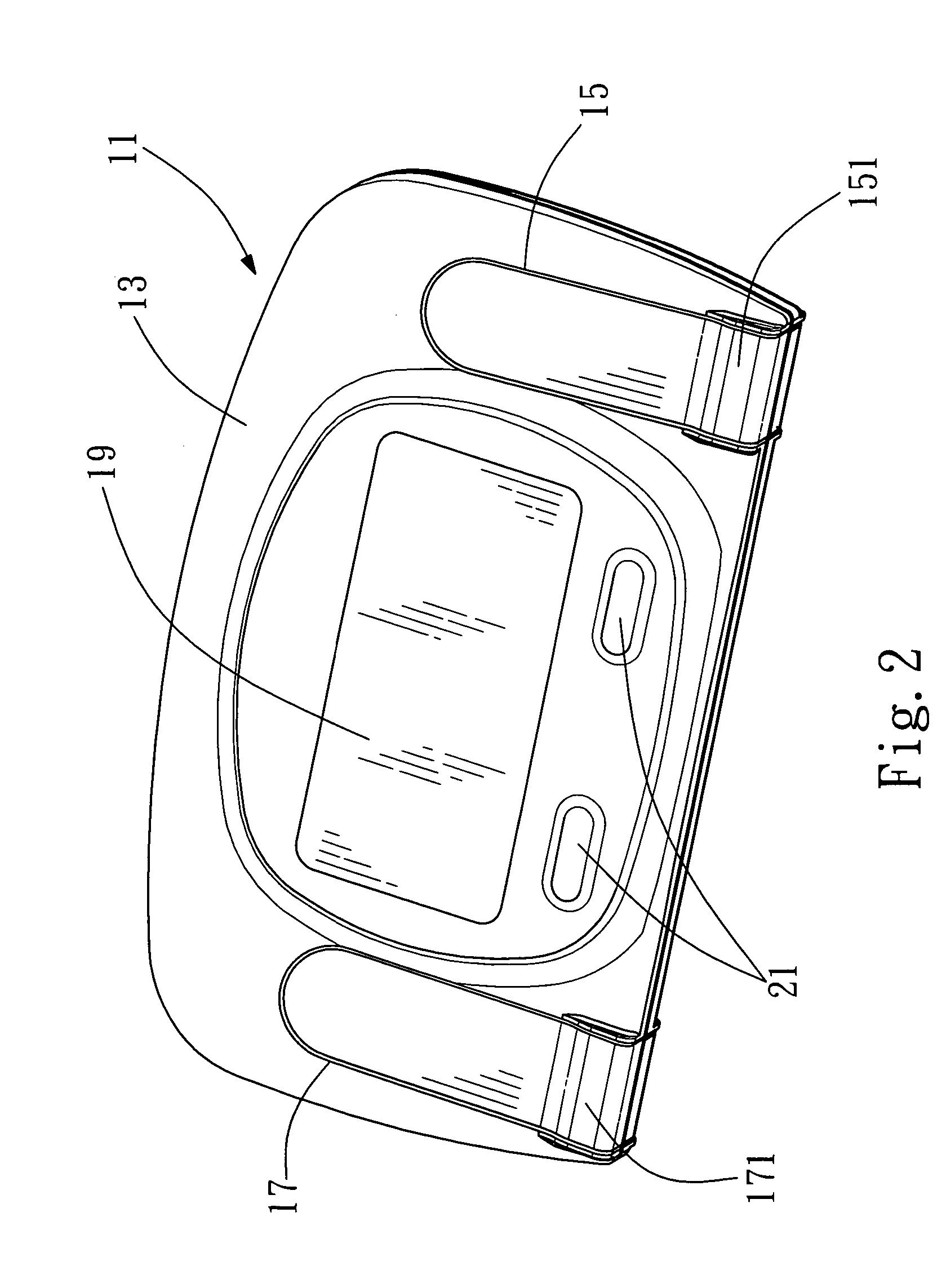 Device for measuring electrocardiogram with tapeless format and its method