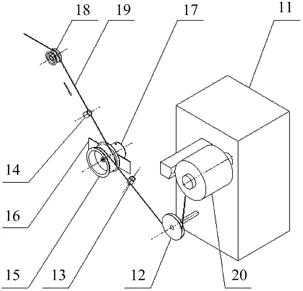 Winding tensioner