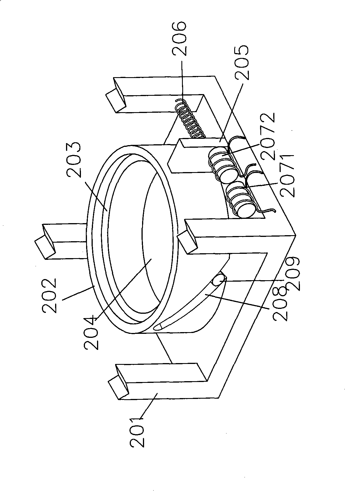 Lens driving device applying electromagnetic thrust force