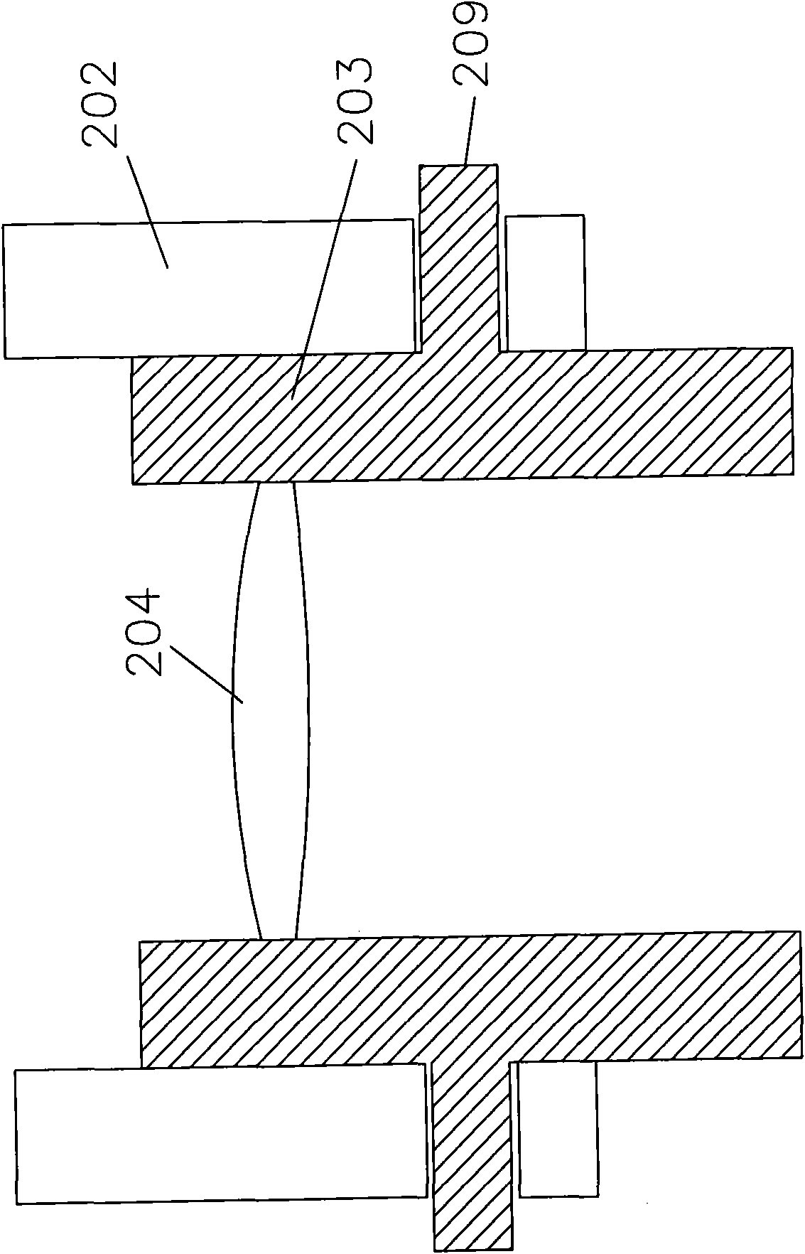 Lens driving device applying electromagnetic thrust force