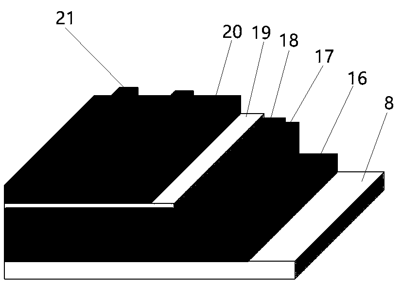 Equipment for preparing a large-area antimony selenide film and method and application of equipment