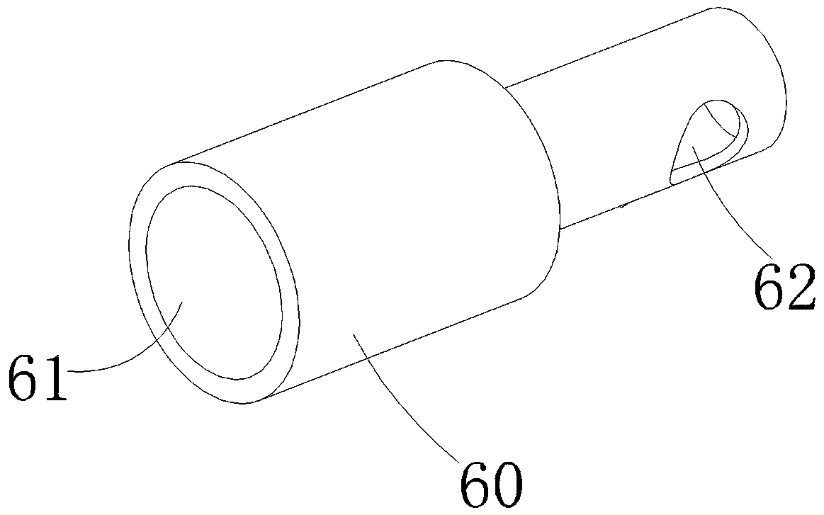 Transverse punching mechanism of gasifier for ignition and processing equipment of gasifier