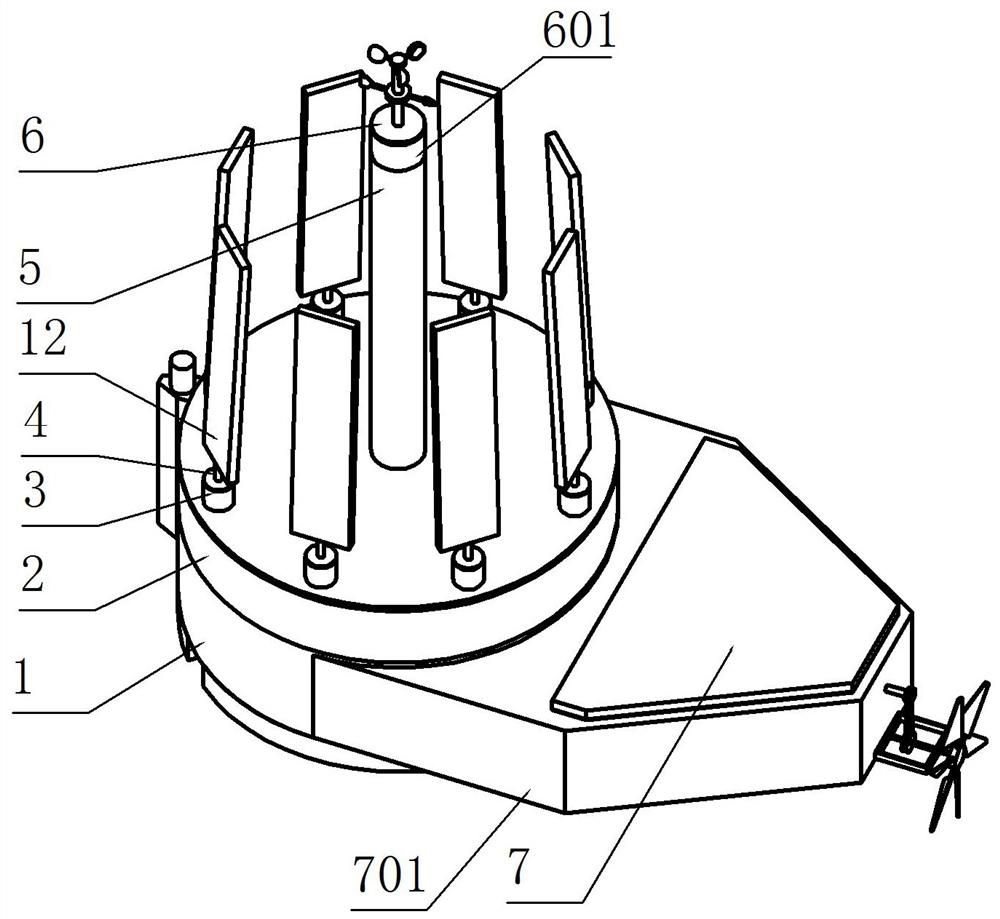 Hydrological monitoring device based on buoy