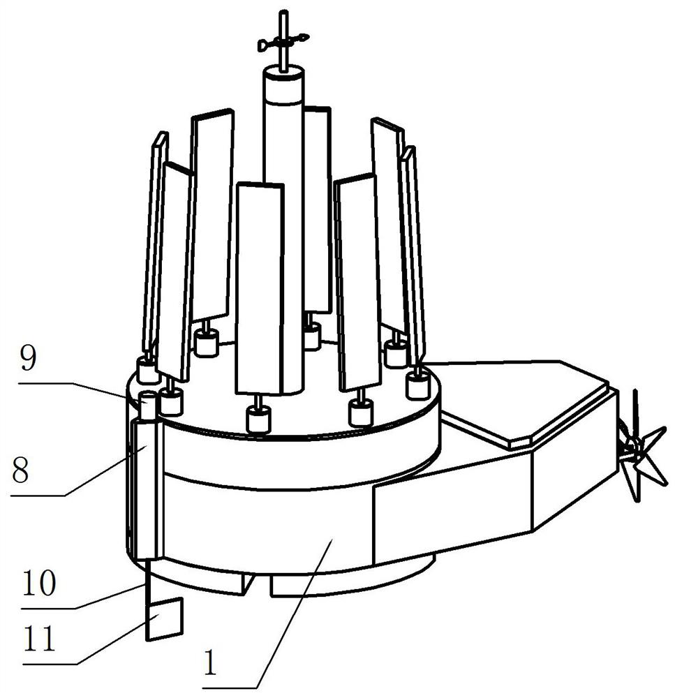 Hydrological monitoring device based on buoy