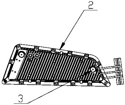 Cargo truck head headlamp