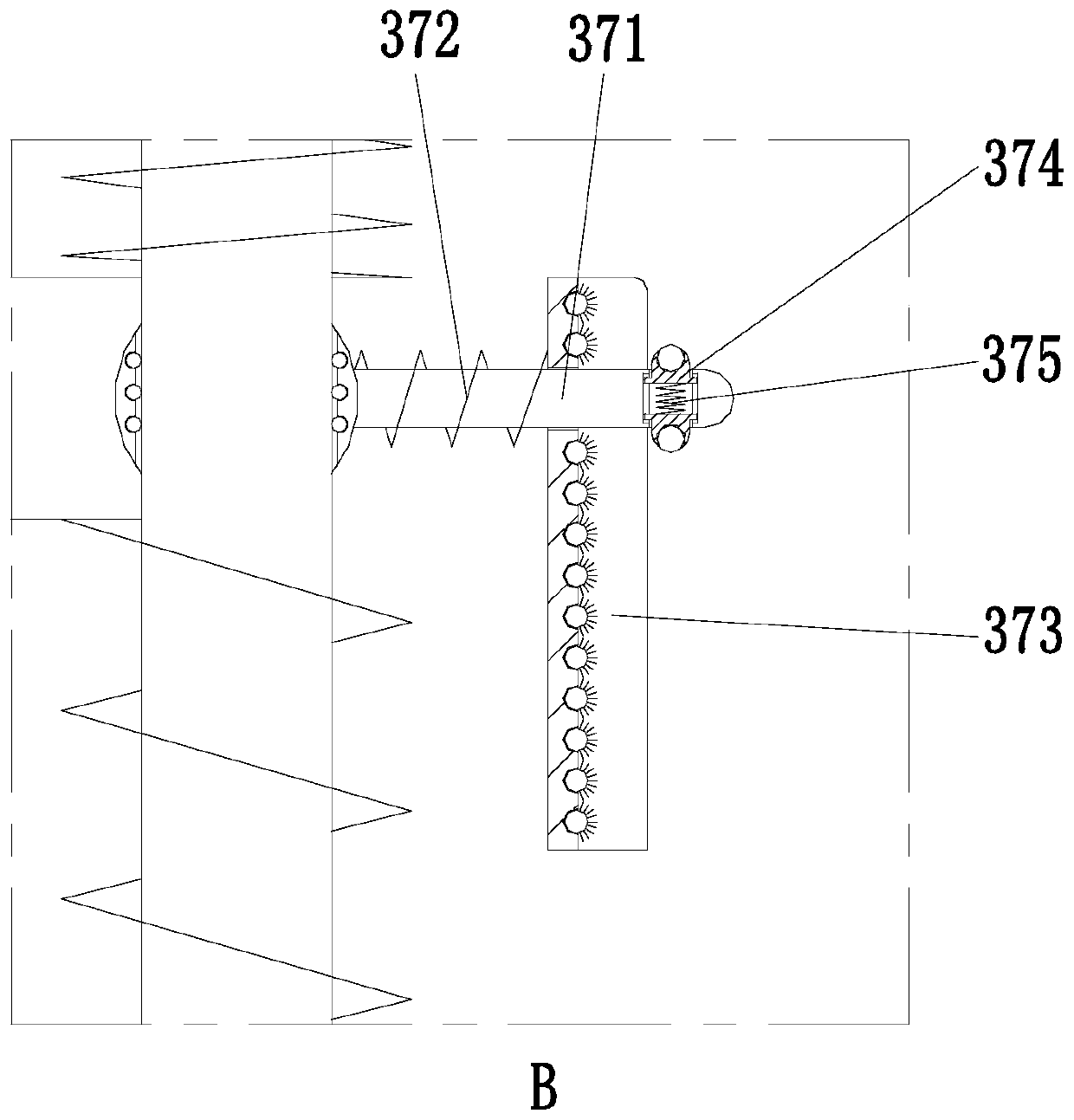 Molding denture cleaning device