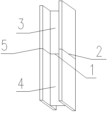 Butt welding method for workshop columns under humid environment