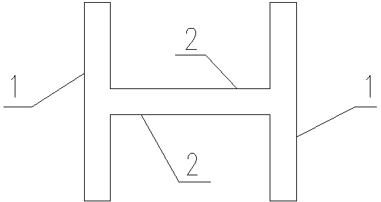 Butt welding method for workshop columns under humid environment