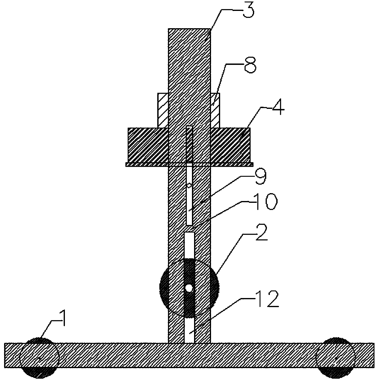 Detritus soft particle content testing apparatus