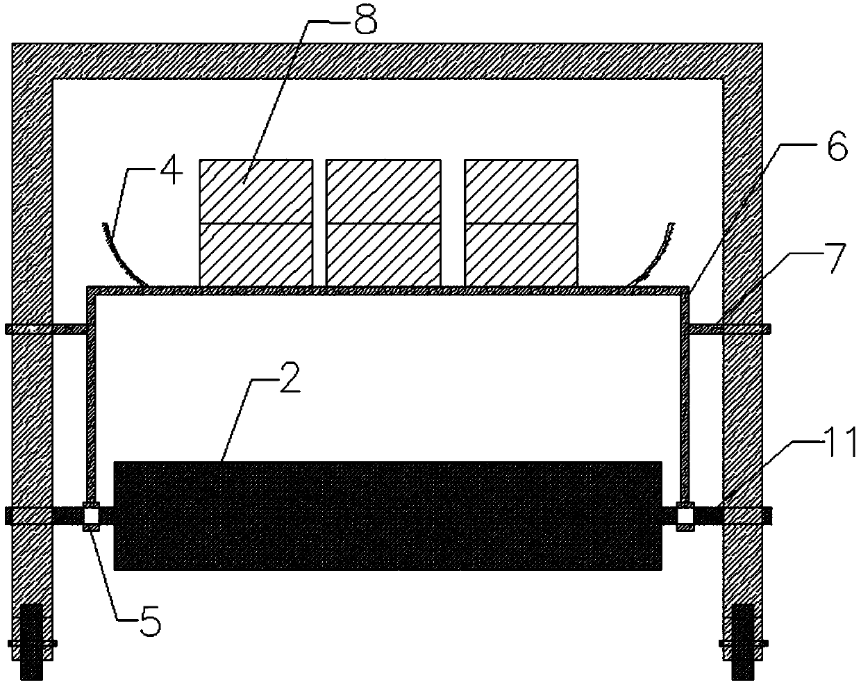 Detritus soft particle content testing apparatus