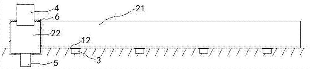 Cooling device for computer room