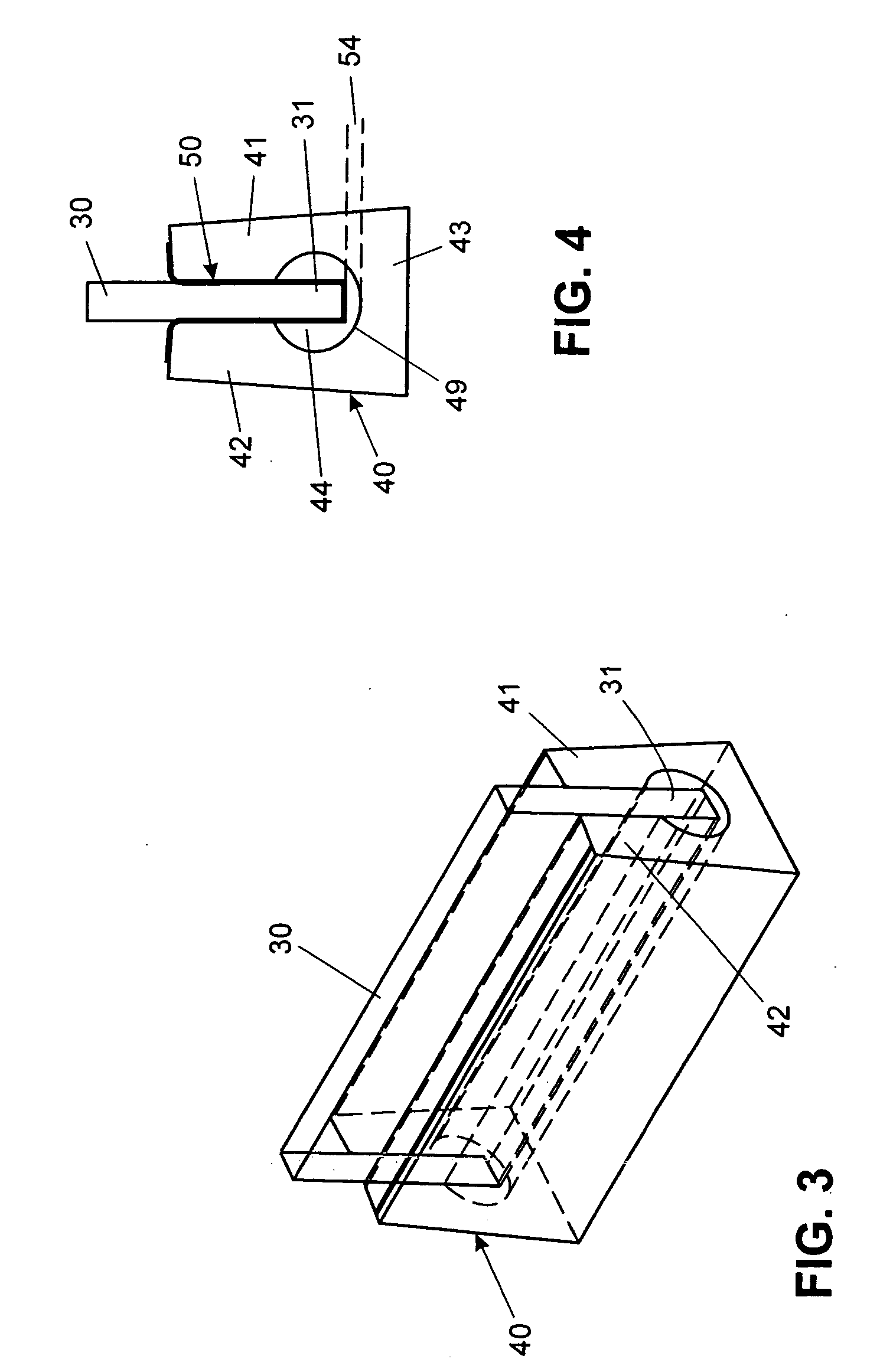 Protection profile for a substantially plate-shaped body